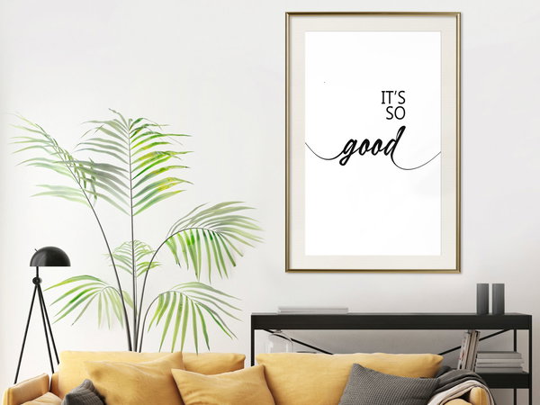 Poster 'It's so Good'