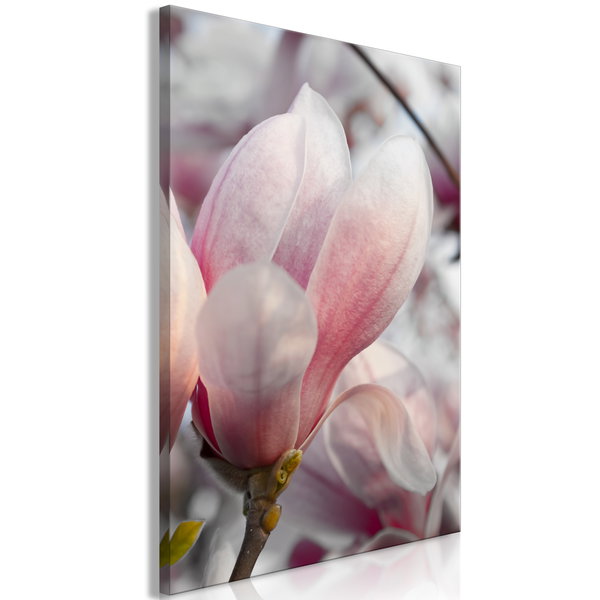 Kunstdruk op canvas 'Herald of Spring Vertical'