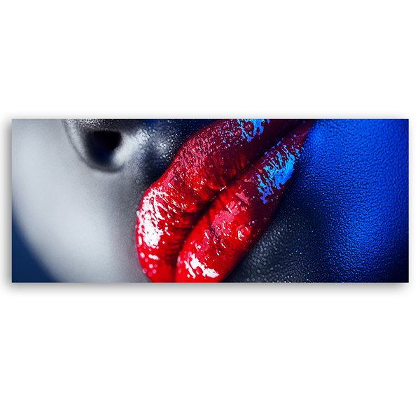 Impression sur toile 'Moonlight Crimson Allure'
