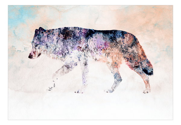 Tapete 'Lonely Wolf'