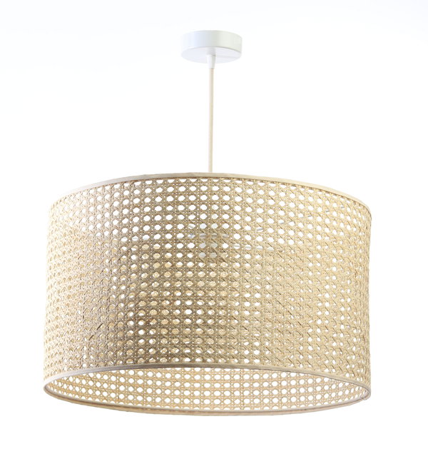 Pendelleuchte 'Rattan Lacey Calm 1'