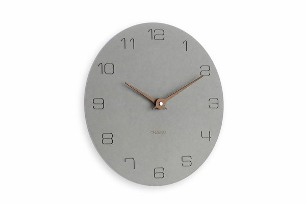 Minimalistische Wanduhr