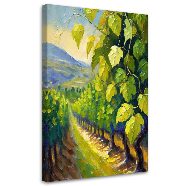 Εκτύπωση σε καμβά 'Vineyard Dreams 1'