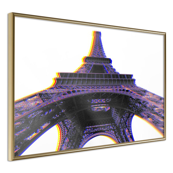 Poster 'Symbol of Paris (Purple)'
