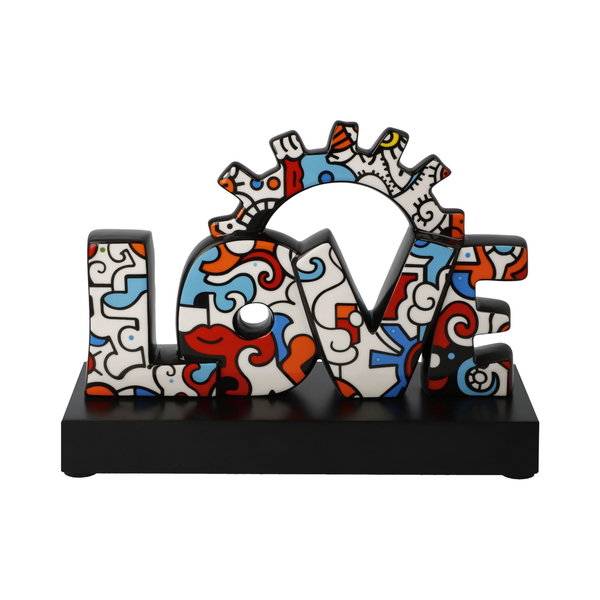 Porzellan Figur 'Evolution of Love 2' von Billy the Artist 0,85x15x22cm