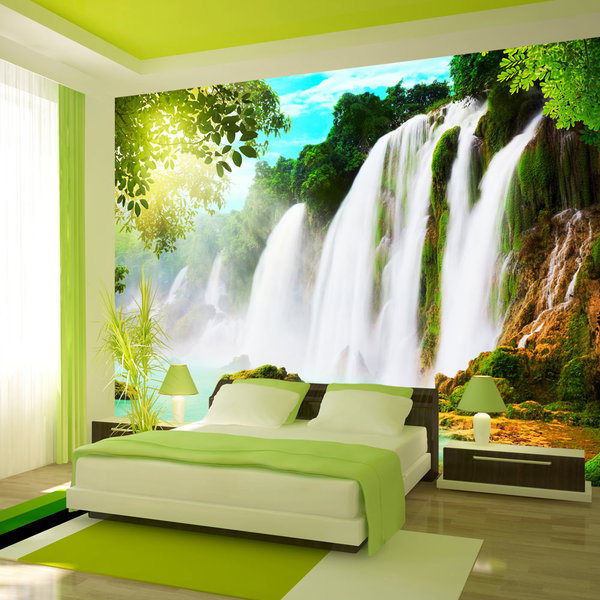 Tapete 'Zauberhafter Wasserfall'