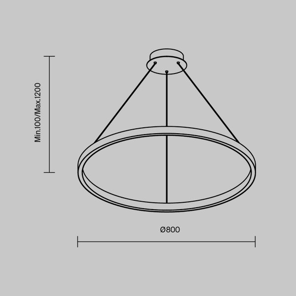 Lampa Wisząca 'Rim 25'