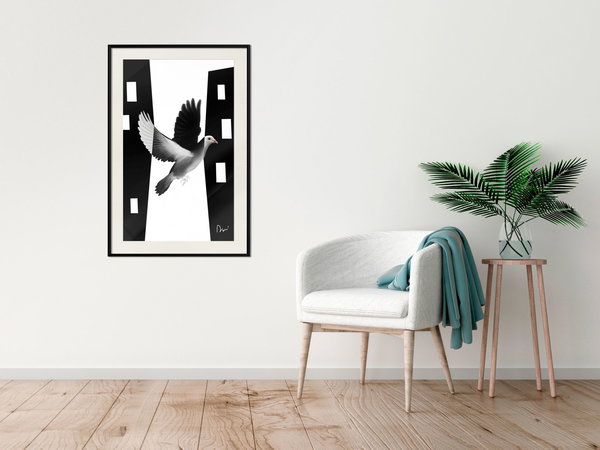 Poster 'Caught in Flight'