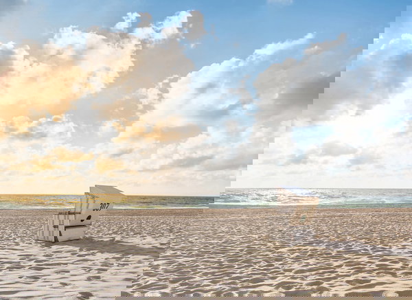 Carta da parati 'Idyll on the Beach' 350x255cm
