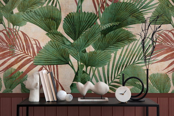 Tapete 'Leafy Whispers' 159x280cm