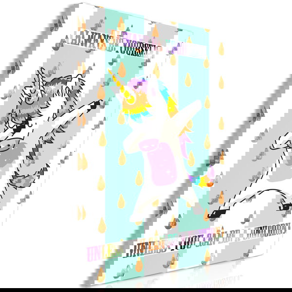 Art print on canvas 'Always Be Yourself Vertical'