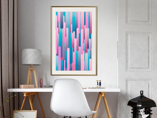 Poster 'Abstract Skyscrapers'