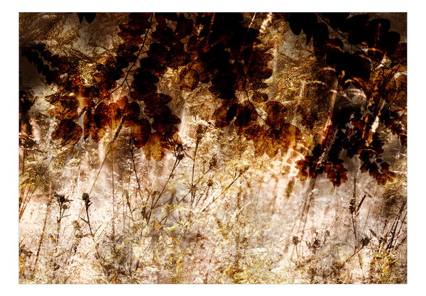 Tapete 'Retro Meadow'