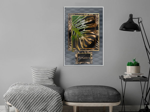 Poster 'Monstera in the Frame'