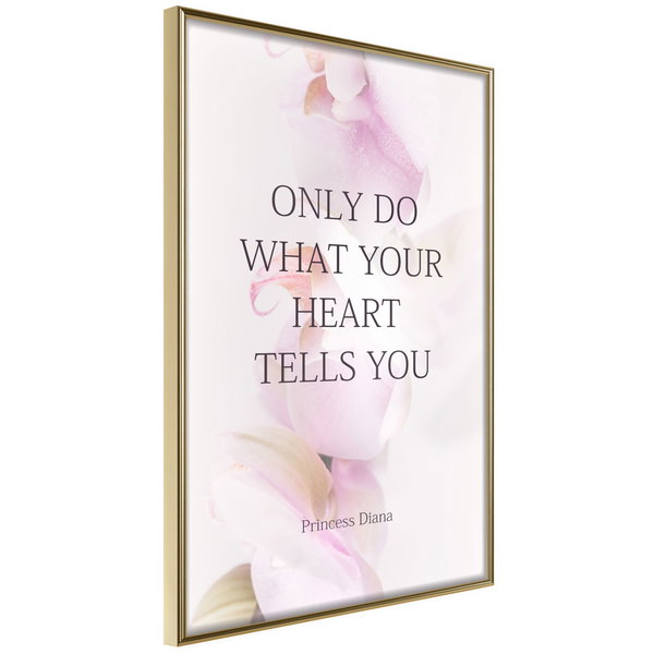 Poster 'Do What Your Heart Tells'