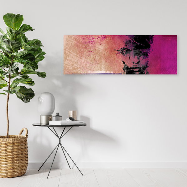 Kunstdruck auf Leinwand 'Echoes of Expression'