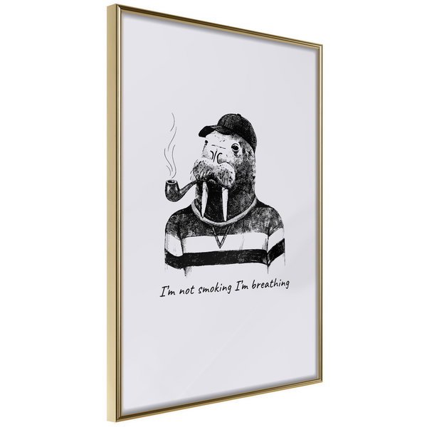 Poster 'I'm Not Smoking. I'm Breathing'