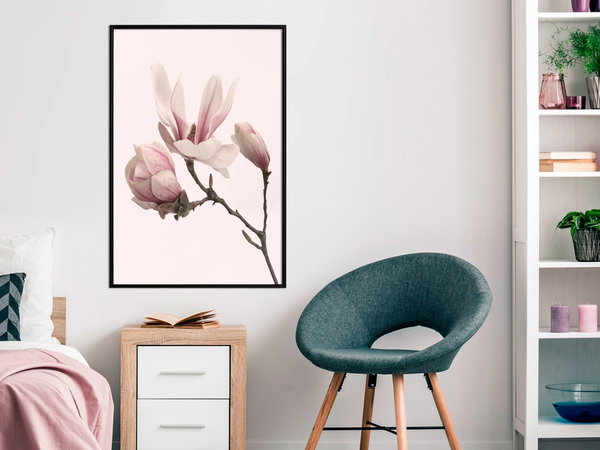 Poster 'Blooming Magnolias II'
