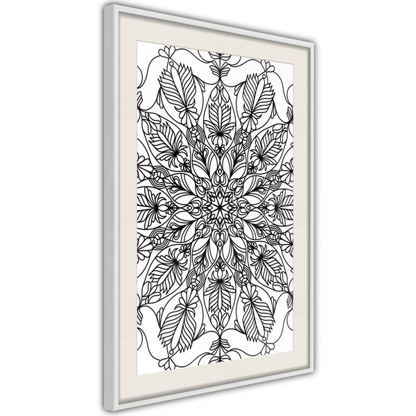 Poster 'Colour Your Own Mandala I'