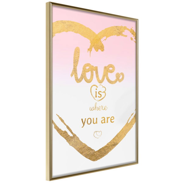 Poster 'Love Is Where You Are'