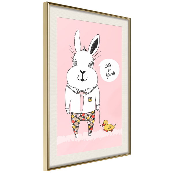Poster 'Rabbit's Friend'