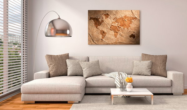 Διακοσμητικός πίνακας καρφιτσών 'Paper Map'