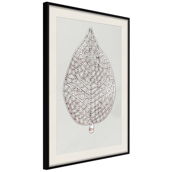 Poster 'Leaf-Shaped Pendant'