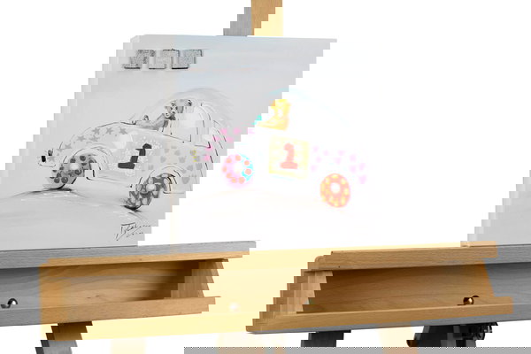 Lucrare de artă prețioasă pictată manual