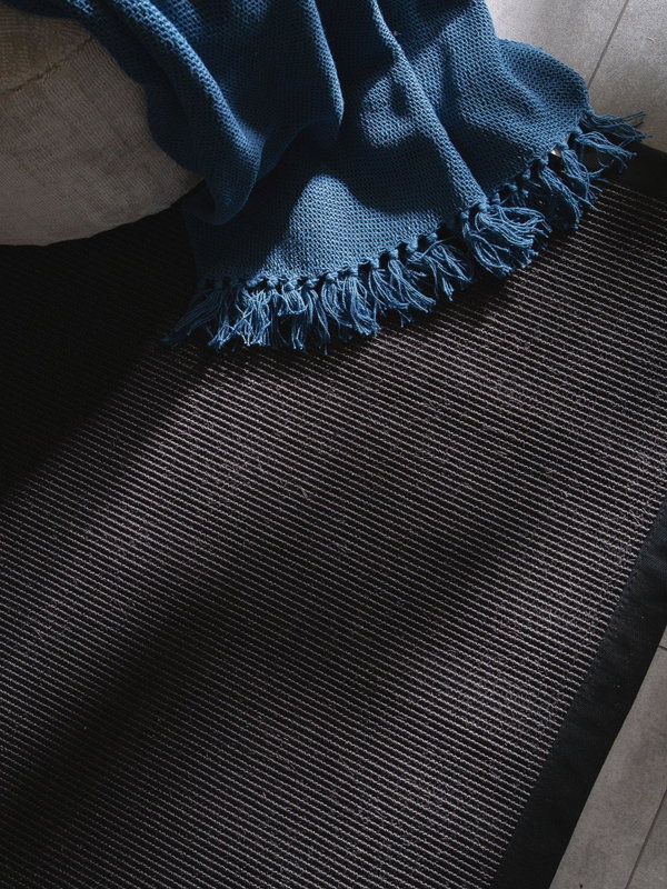 Design Sisal Sana Schwarz