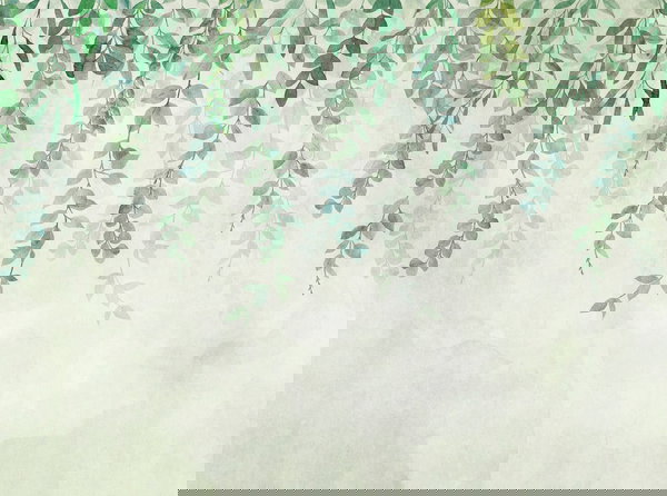 Behang 'Verdant Drapes' 371x280cm