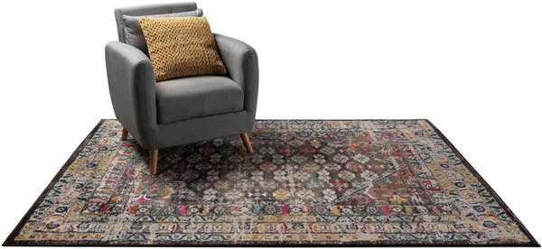 Design Teppich Casa Bunt