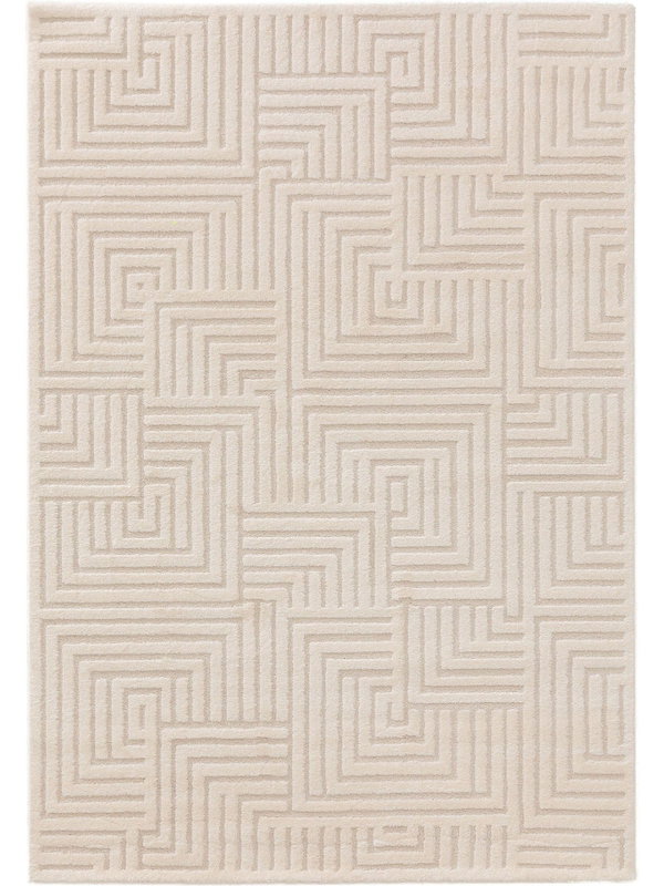 Design rug 'Eve Cream/Beige' 120x170cm