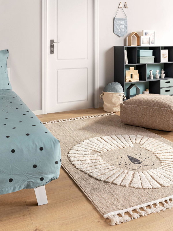 Tappeto per bambini 'Momo Beige XIII'