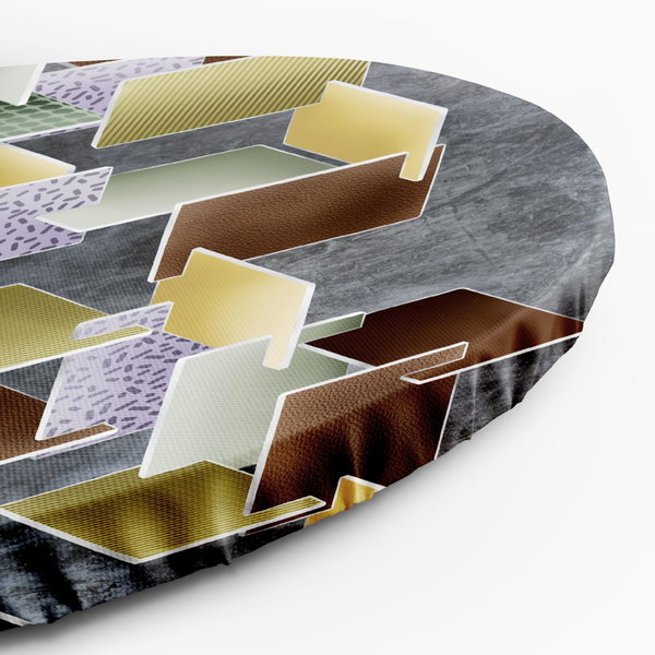 Rundes Bild 'Textured Mosaic'