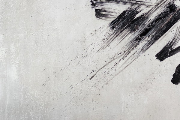 Pintura aplicada con generosidad
