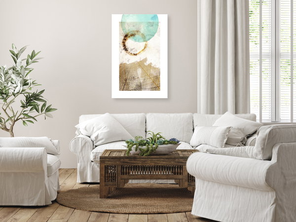 Kunstdruck auf Leinwand 'Fullness of Growth Vertical'
