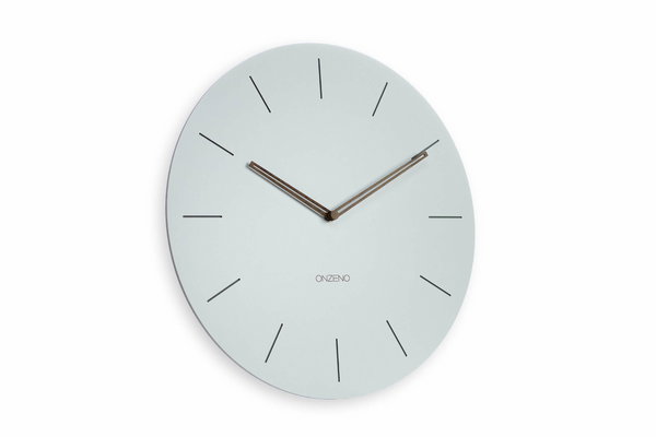 Minimalistische Wanduhr