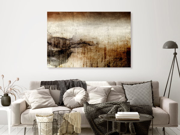Kunstdruck auf Leinwand 'Damp Colors Wide'