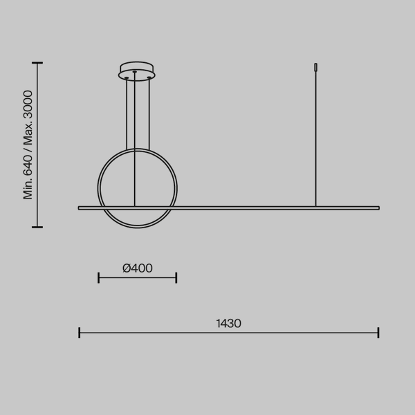 Lampa Wisząca 'Halo 16'
