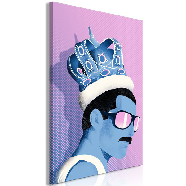 Kunstdruck auf Leinwand 'Freddie Vertical'