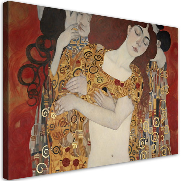 Kunstdruck auf Leinwand 'Klimt - People 2'