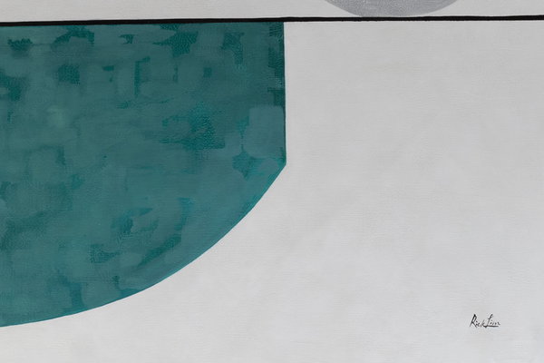 Kleuren in dikke laag aangebracht