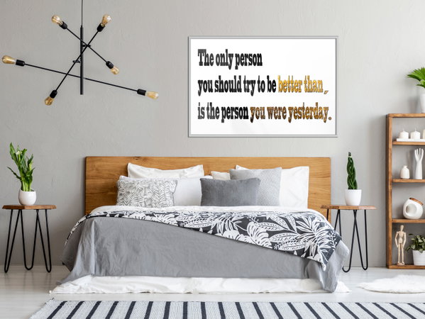 Poster 'Outdo Yourself'