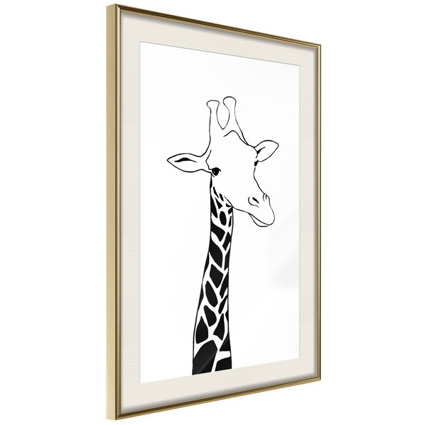 Poster 'Plaid Neck'