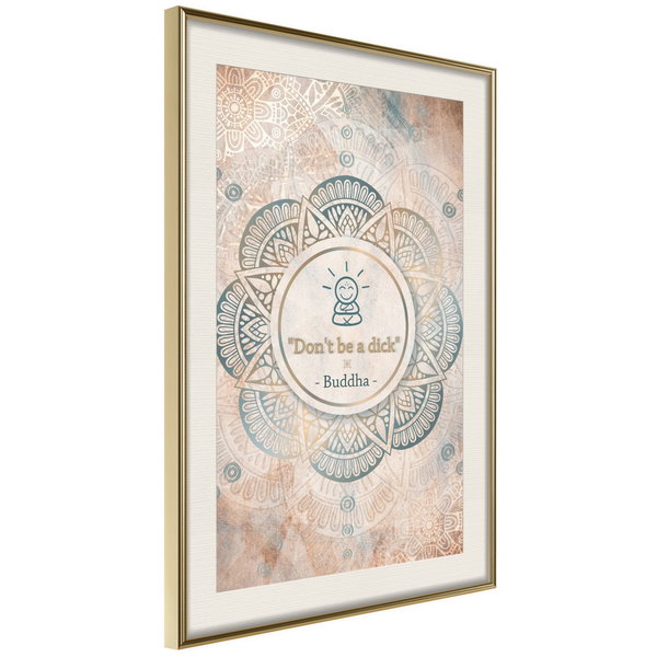 Poster 'Buddha Is Right'