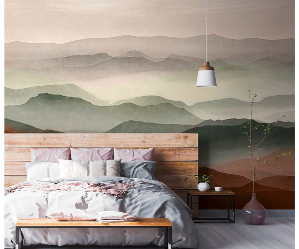 Tapete 'Calm Retreat' 371x280cm