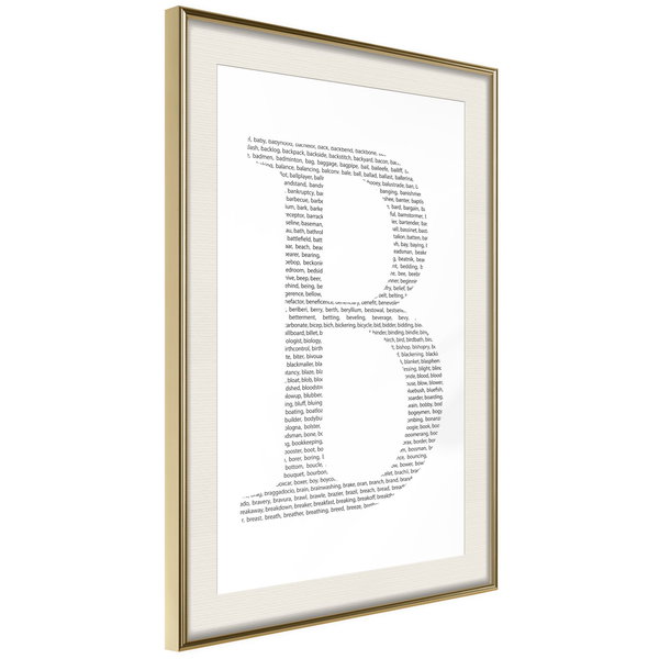 Poster 'Capital B'