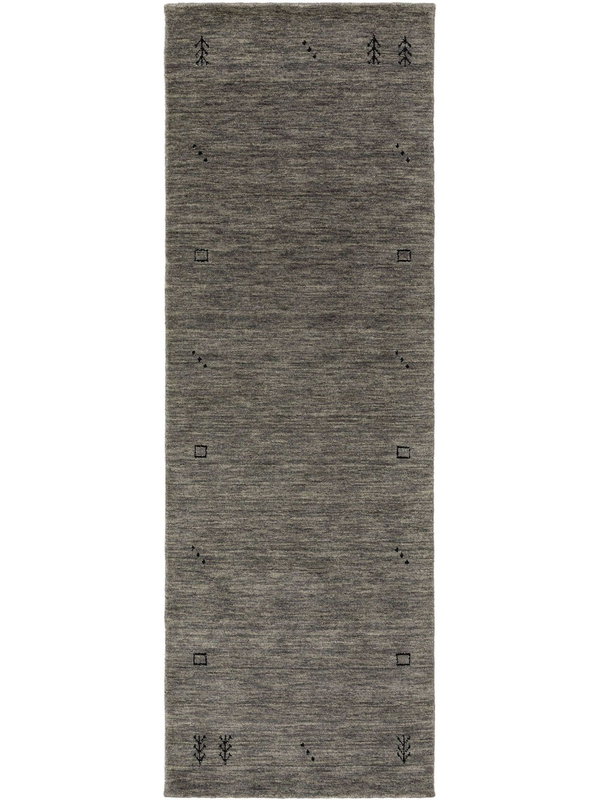 Design Wollteppich Jamal Grau