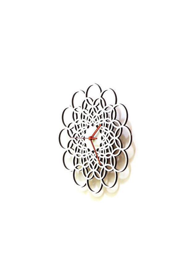 Wanduhr 'Rings 3 M'