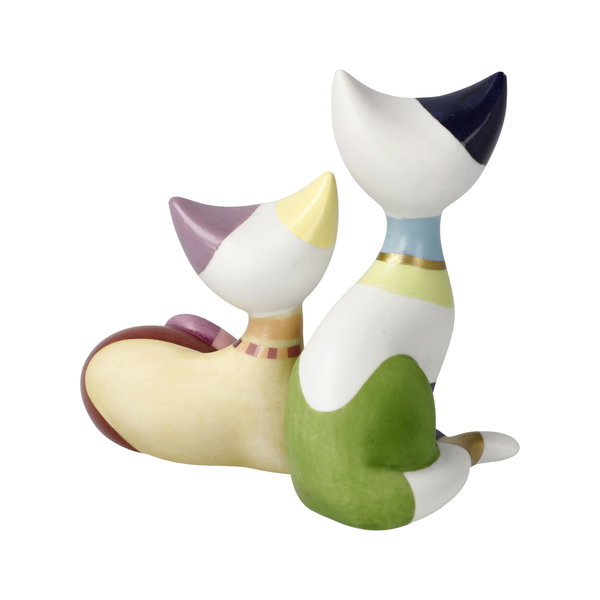 Porzellan Figur 'Tea e Tazio' von Rosina Wachtmeister 6x8x9cm